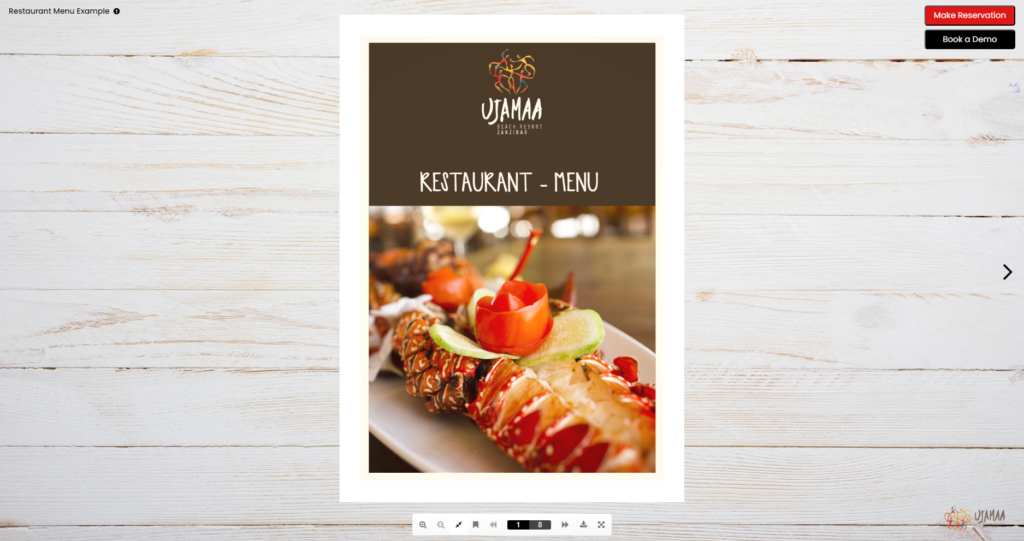 Transform Your Restaurants PDF Menu to Drive More Orders & Table Bookings